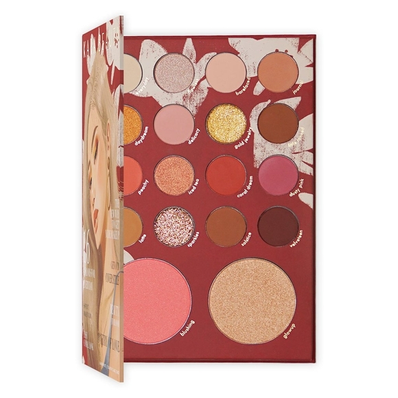 Poetry Of Love Palette - 16-Color Eyeshadow Palette - Coral - Picture 2 of 3